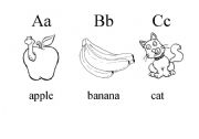 English worksheet: Alphabet I