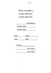 English worksheet: 