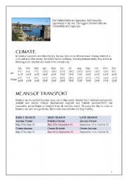 English worksheet: ISTANBUL,one thousand and one night city 2