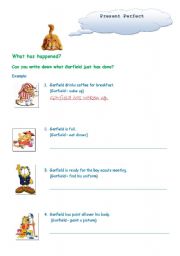 English Worksheet: Present Perfect