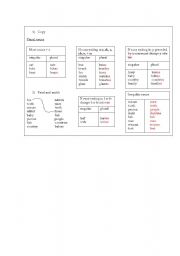 English worksheet: Plural nouns