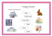 English worksheet: Easter spaghetti