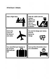 English Worksheet: At the Airport