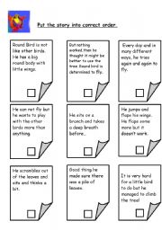 English Worksheet: reading