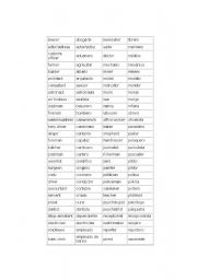 English Worksheet: Occupations