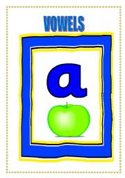 English worksheet: VOWELS