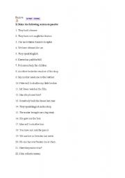 English Worksheet: passive 
