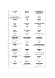 English Worksheet: Weather Vocabulary