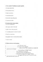 English Worksheet: present simple