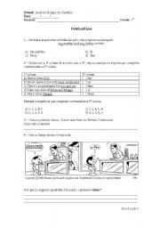 English Worksheet: subject pronoun 