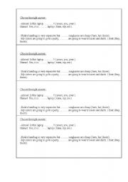 English Worksheet: possessive pronouns