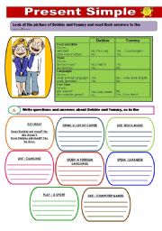 English Worksheet: Present Simple