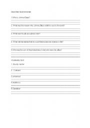 English Worksheet: Ghost Rider Movie Worksheet
