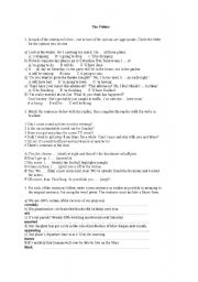 English Worksheet: future tenses