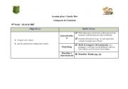 English Worksheet: compare and contrast 