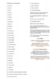 English Worksheet: CARDINAL AND ORDINAL NUMBERS