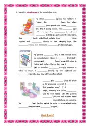 English Worksheet: Past Simple