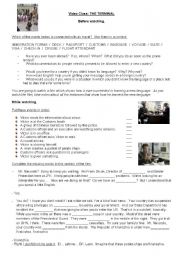 English Worksheet: Film: THE TERMINAL