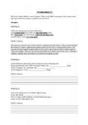 English Worksheet: The lake Isle of Innisfree