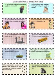 Second Conditional - Conversation Cards