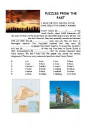 PUZZLES FROM THE PAST - EASTER ISLAND