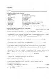 English Worksheet: sleep idioms