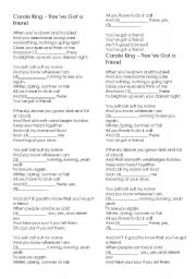Future Tense with Will: song 