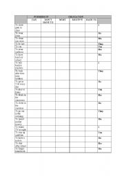 English Worksheet: Allowed/forbidden