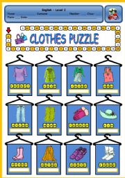 CLOTHES PUZZLE