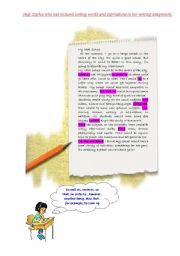 linking words and expressions writing