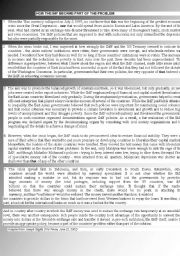 English Worksheet: HOW THE IMF BECAME PART OF THE PROBLEM READING , LISTENING AND VOCABULARY ACTIVITY FOR ADVANCE STUDENTS BOTH INFORMATIVE AND POPULAR TOPIC..DIAMOND FOR BUSINESS CLASSES!!!!!