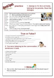 English Worksheet: Reported Speech