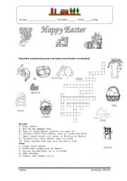 English Worksheet: Easter vocabulary