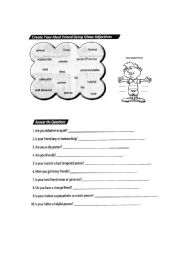 English worksheet: Describing People