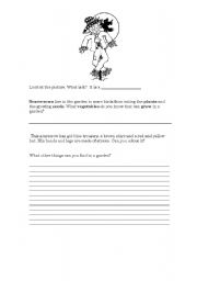 English Worksheet: In the farm