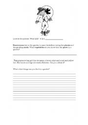 English worksheet: In the farm