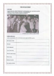 English Worksheet: Strange Fruit