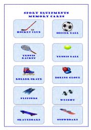 SPORT EQUIPMENTS  MEMORY CARDS 1