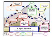 English Worksheet: Myth story plan