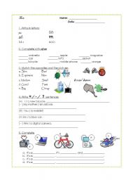 English Worksheet: Personal objects