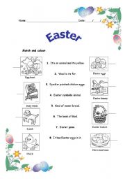 Easter vocabulary