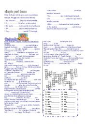 English Worksheet: simple past