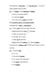 English worksheet: Speaking for grade 6 (cont)