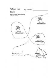 English Worksheet: Laberinto