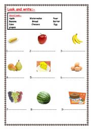 English worksheet: vocabulary 