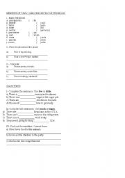 English Worksheet: Members of family - Quantifiers
