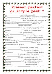 Present perfect or Simple past