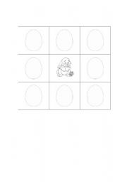 English Worksheet: Easter Bingo