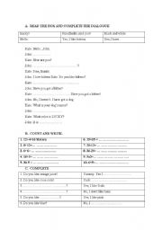 English Worksheet: 2nd grade quiz