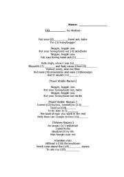 English Worksheet: 